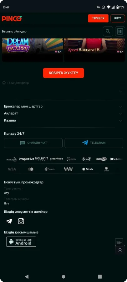 Pinco Sporttyq Stavkalar Bölіmi